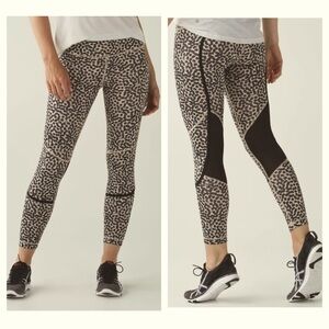 Lululemon Pedal To The Medal 7/8 Tights Leggings Full-On Luxtreme Size 6